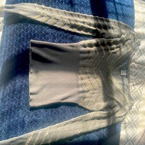 Beautiful Boston proper long sleeve blouse , with beautiful detailed beads .